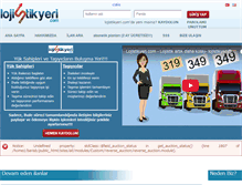 Tablet Screenshot of lojistikyeri.com